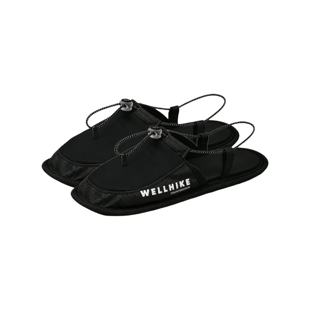 Outdoor Camping Slippers - 1 ペアの滑り止めトラベルスリッパ、耐摩耗性、折りたたみ可能なキャンプスリッパ、通気性のあるナイロン超軽量アウトドアスリッパ、ホテル滞在用