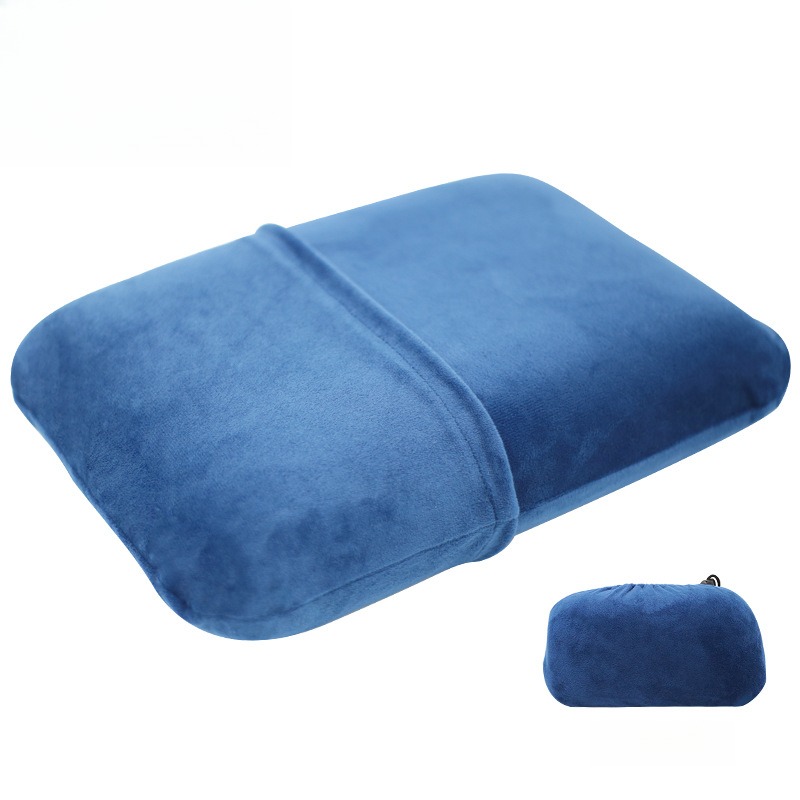 Camp Pillow Compressible - 低反発キャンプ枕 アウトドア旅行用 ポータブル昼寝枕 軽量圧縮枕付き ハイキング オフィス