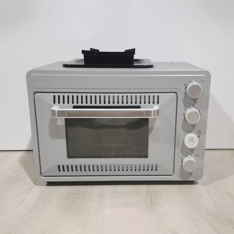 Outdoor Camping Gas Stove - キャンピングカー旅行用電化製品 オイル不要エアフライヤー 屋外用電化製品 25L ポータブルガスオーブン ストーブ付き