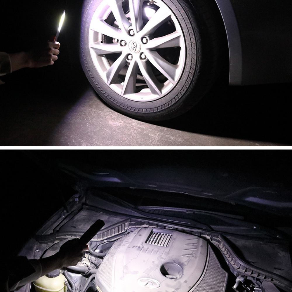 Outdoor Camping Rug With Led Lights - フレキシブルLED作業灯 充電式COB懐中電灯 マグネットベース検査ランプ 車修理 アウトドア キャンプ
