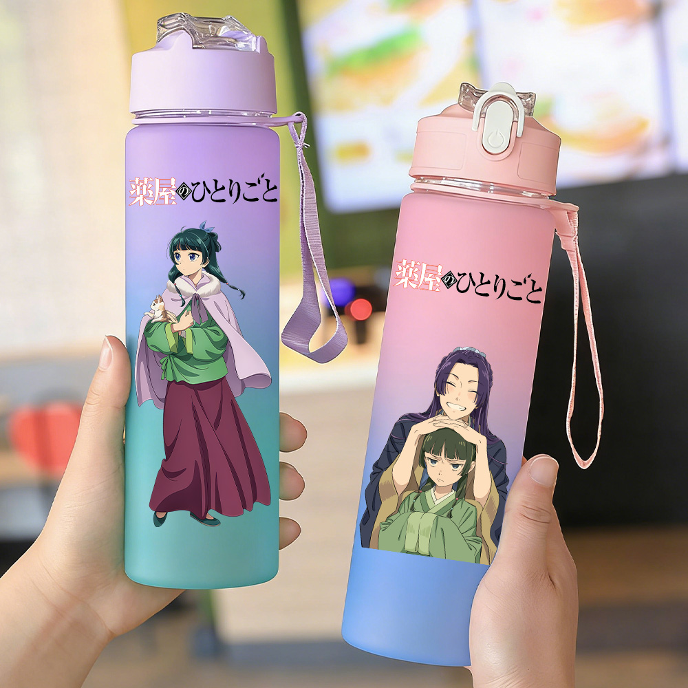 Outdoor Camping Movies - 750ml アポセカリー・ダイアリーズ ウォーターカップ キャンプ用飲料ボトル 漫画柄プラスチック製 大容量