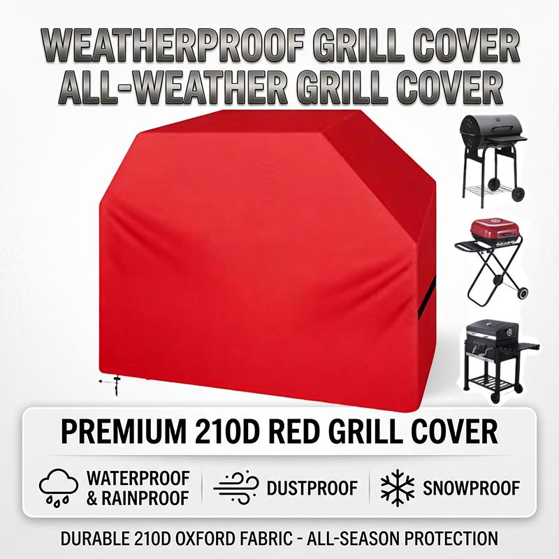 Outdoor Camping Bbq - 210D BBQカバー 防塵 防水 厚手 アウトドア