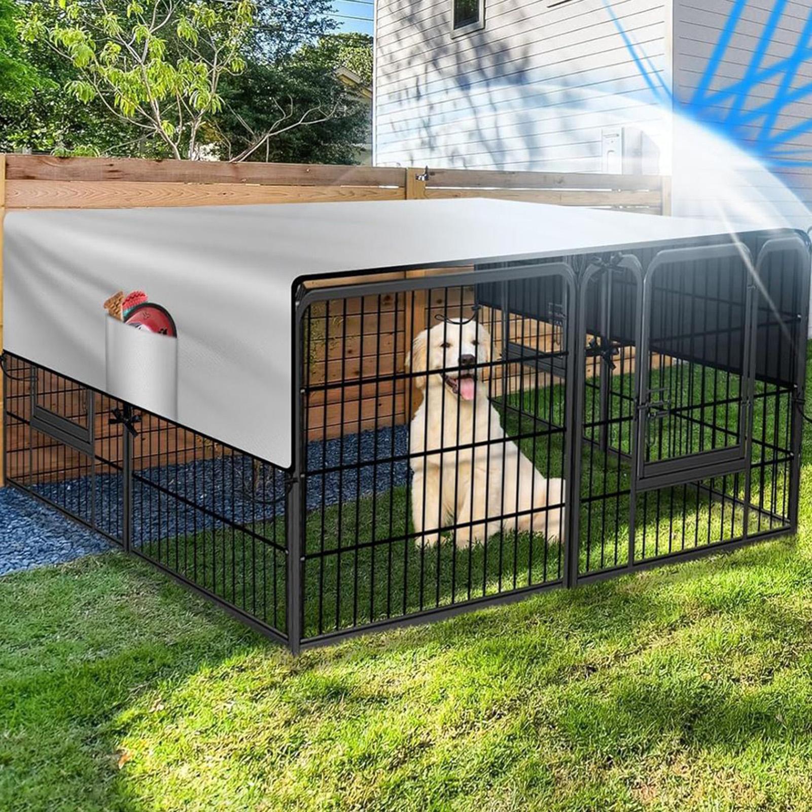 Outdoor Camping Dog Kennel - 犬小屋カバー 210D オックスフォード プライバシー エンクロージャー サンシェード