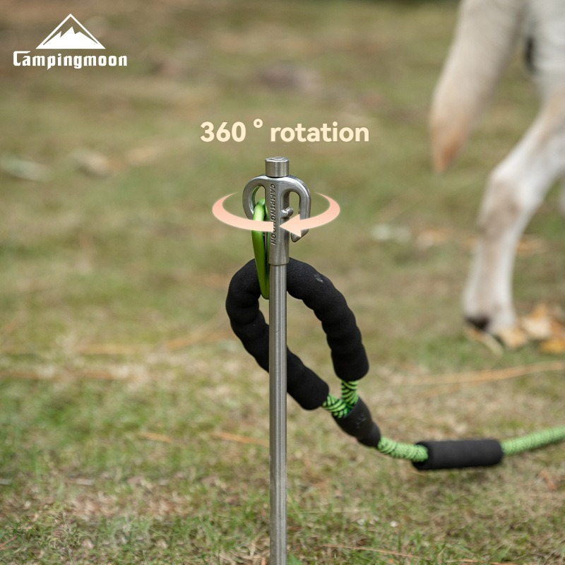 Campingmoon-K45ボールド420ステンレス鋼ペッ - Outdoor Camping Dog Fence のレビューと価格