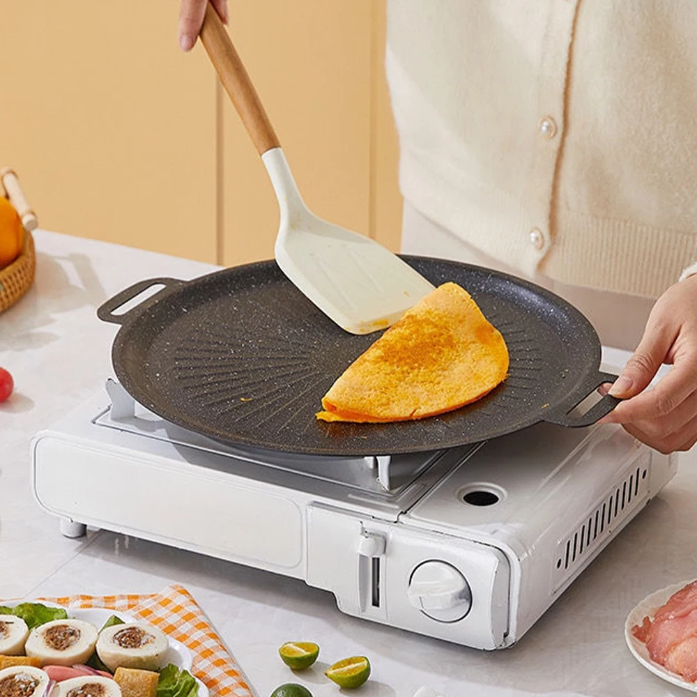 34 センチメートル屋外バーベキューグリルパンノンスティック - Kitchen Outdoor Camping のレビューと価格