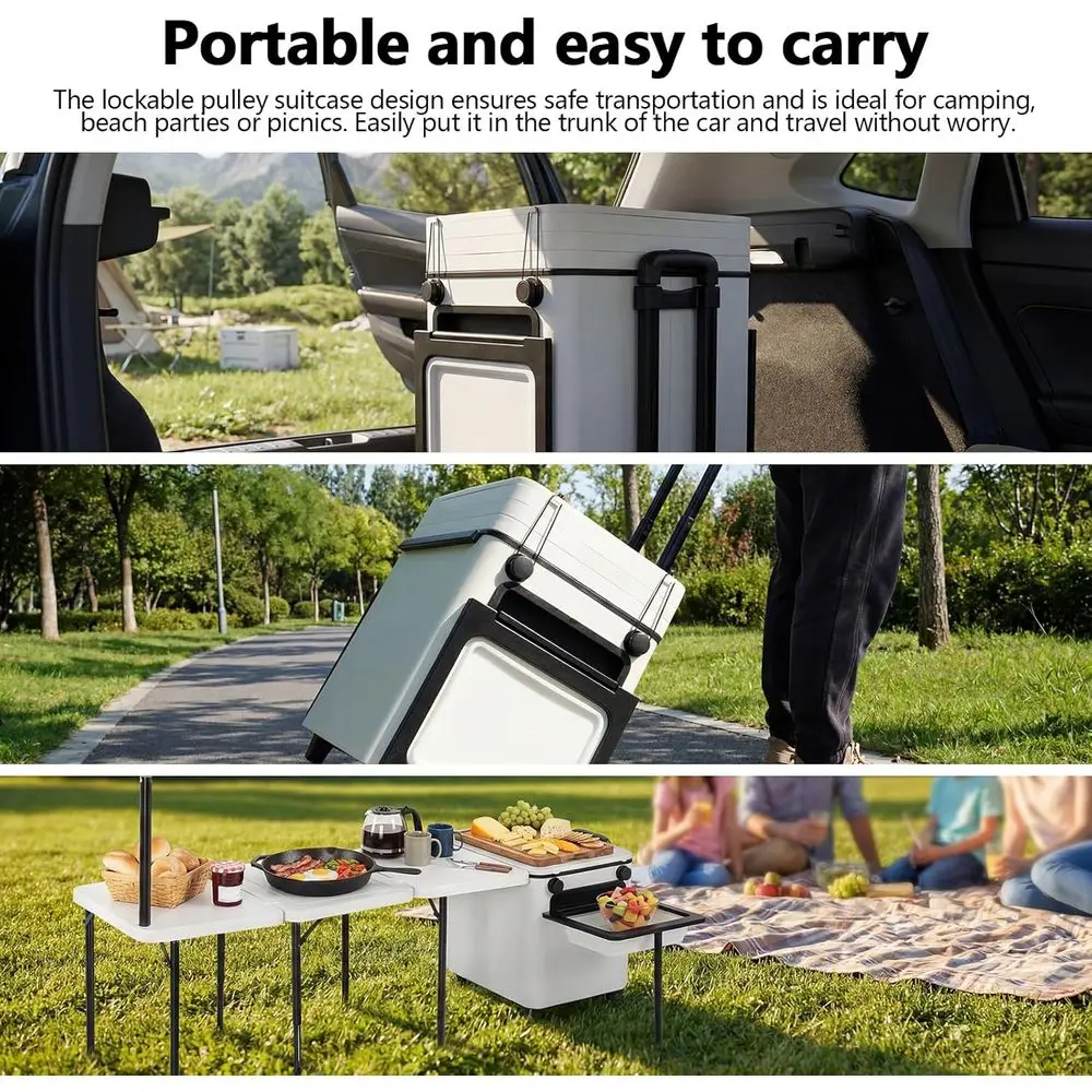 持ち運び可能な折りたたみ式キャンプキッチンステーション（ホイ - Kitchen Outdoor Camping のレビューと価格