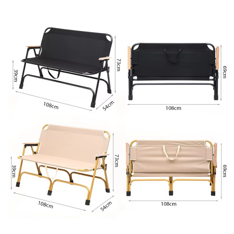 アウトドアキャンプ用ポータブル折りたたみオックスフォードチェ - Outdoor Camping Chairs Folding のレビューと価格