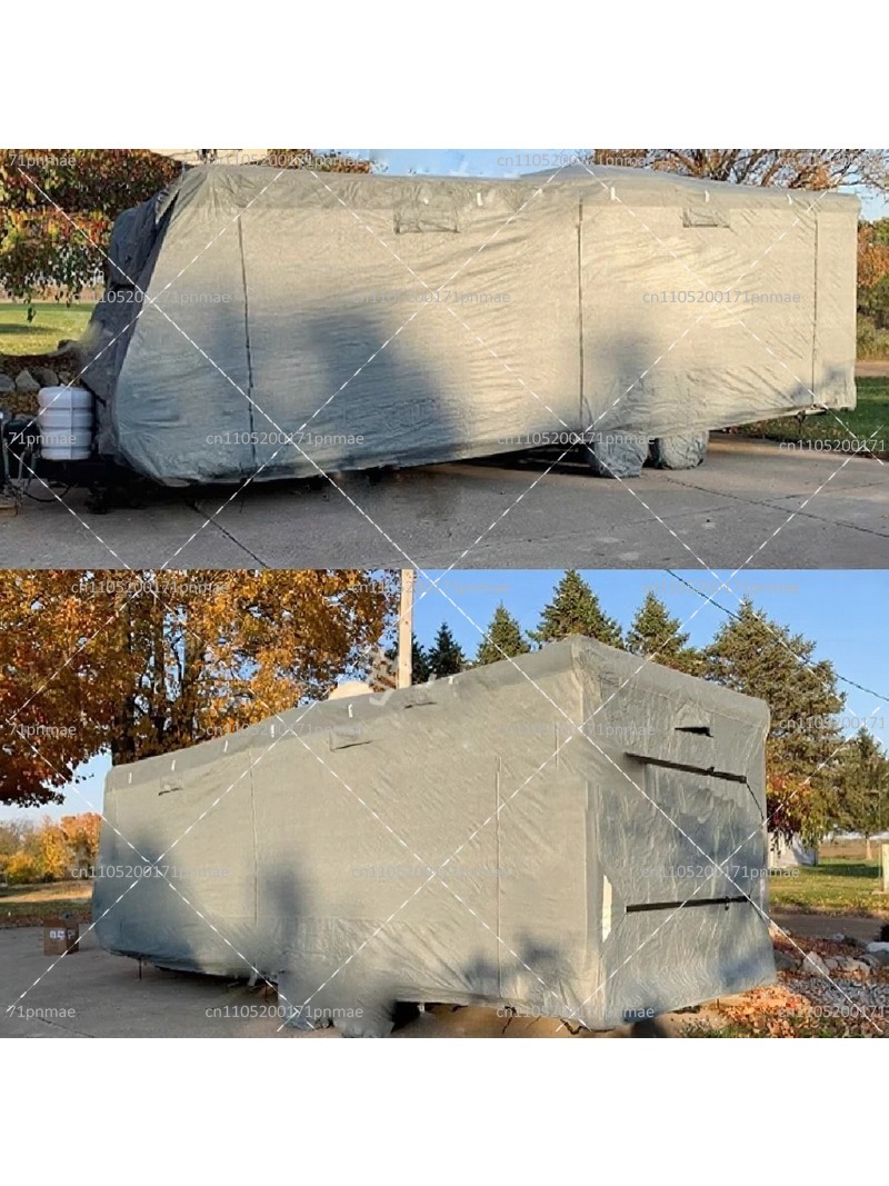 防水オックスフォード生地RVカバー、屋外キャンプ用、トレーラ - Outdoor Camping Wallpaper のレビューと価格