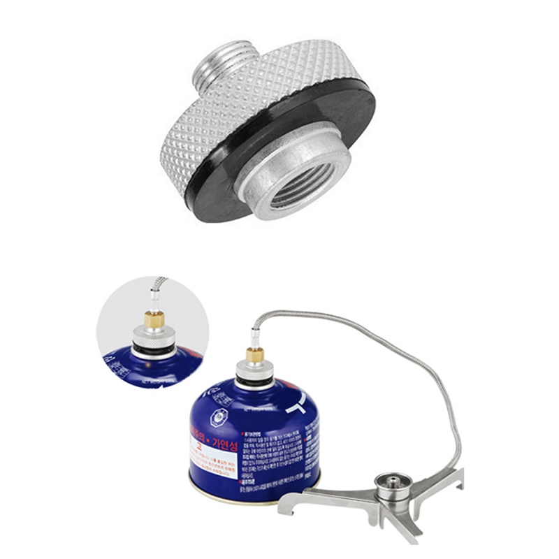 新入荷 ポータブル屋外キャンプストーブアダプター フラットガ - Outdoor Camping Gas Stove のレビューと価格