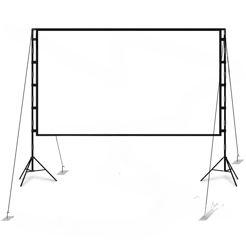ポータブル屋外プロジェクションHDホワイトソフトキャンプチー - Outdoor Camping Movies のレビューと価格