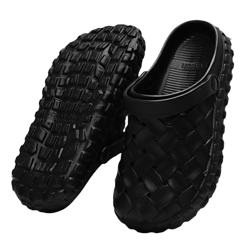 新しい洞窟靴メンズサンダル 2025 夏の屋外ビーチアクセサ - Outdoor Camping Slippers のレビューと価格
