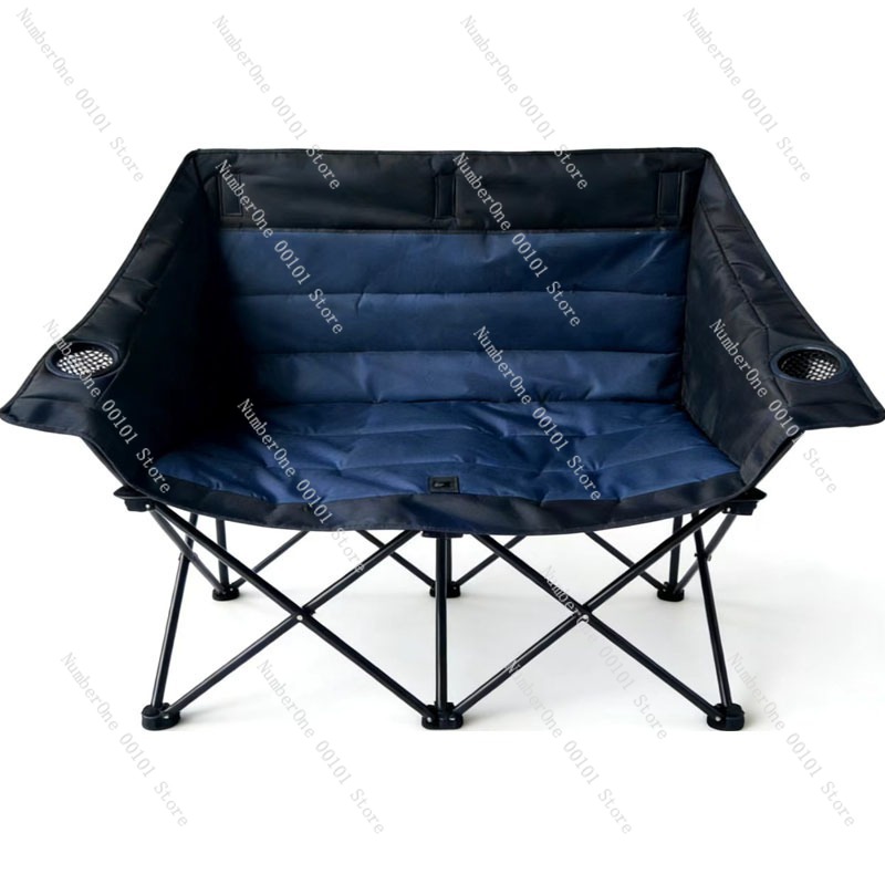 ポータブル屋外折りたたみダブルキャンプチェアパッド入り2人掛 - Outdoor Camping Chairs Folding のレビューと価格