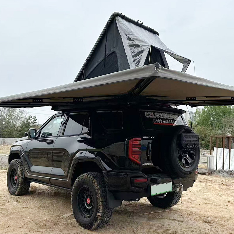 卸売 4WD 270度大型格納式自立型防水リアサイドカーオー - Outdoor Camping Awning のレビューと価格