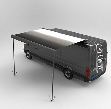 頑丈なフレームのフルカセット式キャンピングカー屋外日よけモー - Outdoor Camping Awning のレビューと価格