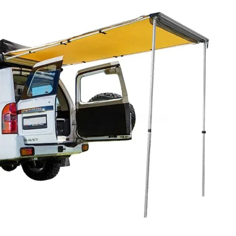 カスタムロゴ入り日よけカーオーニングサイド屋外防水キャンプキ - Outdoor Camping Awning のレビューと価格