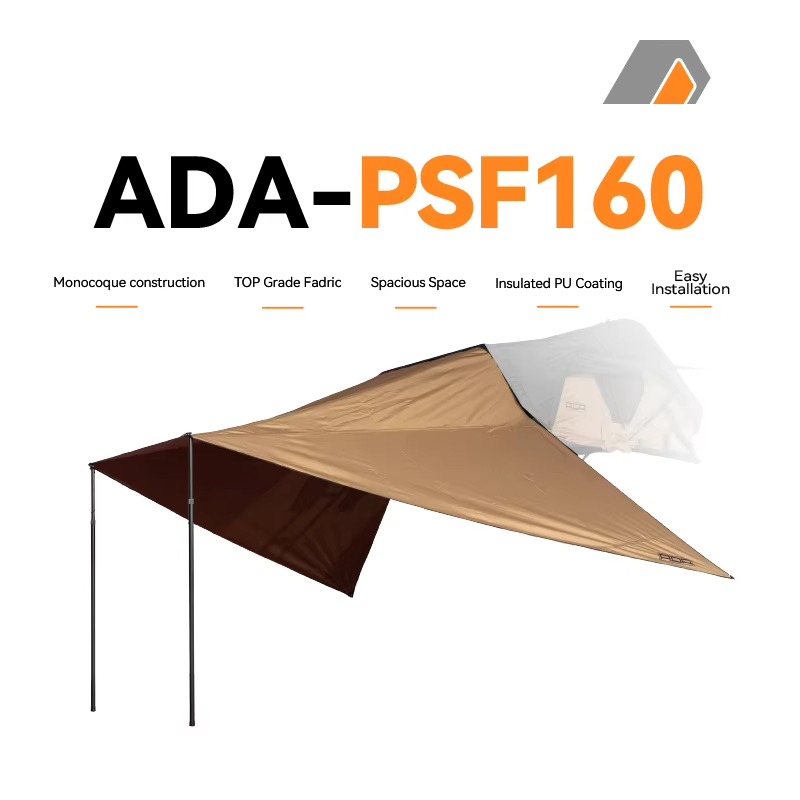 防水オックスフォード製キャノピーテント、サンシェード、レイン - Outdoor Camping Awning のレビューと価格