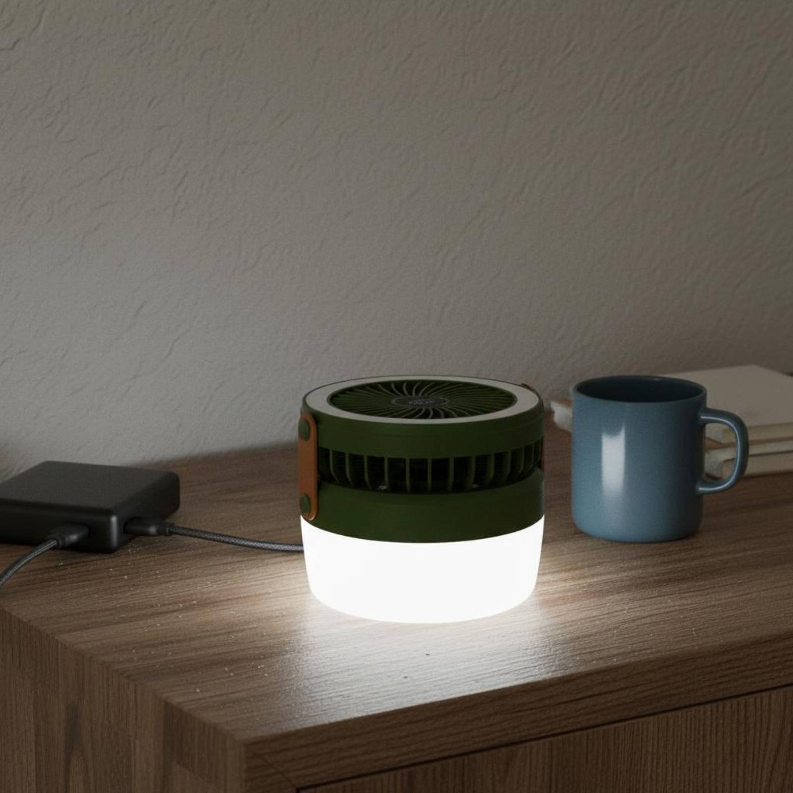 ソーラーキャンプファンランタン折りたたみ式デザイン三機能キャ - Camping Solar Lantern のレビューと価格