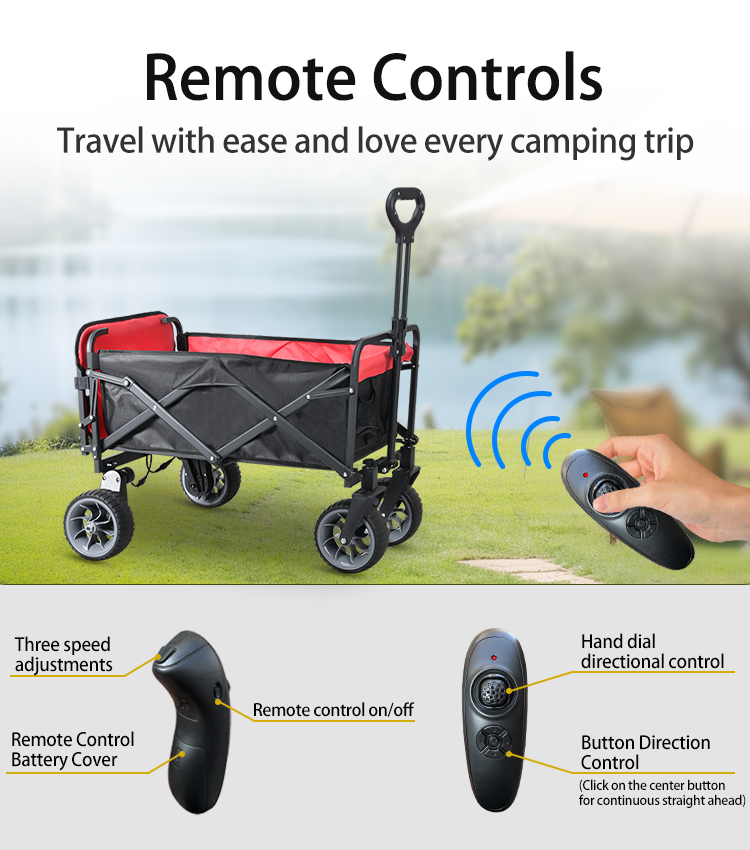 電動キャンプワゴンカート 折りたたみ式 2000mAh 電動 - Outdoor Camping Table のレビューと価格
