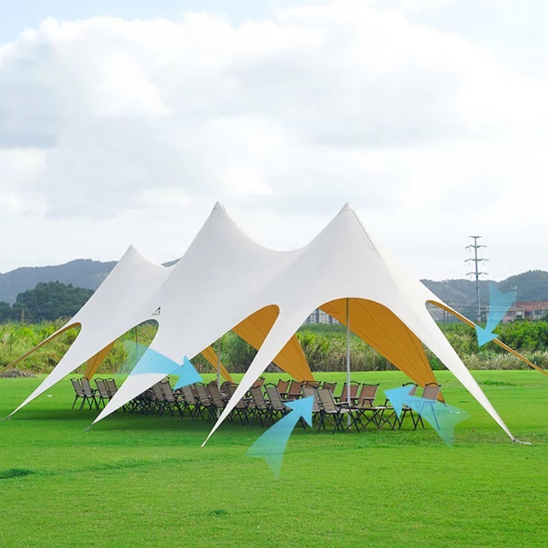 モダンなサンシェード付きポータブルカスタム屋外大型シングルポ - Outdoor Camping Show のレビューと価格