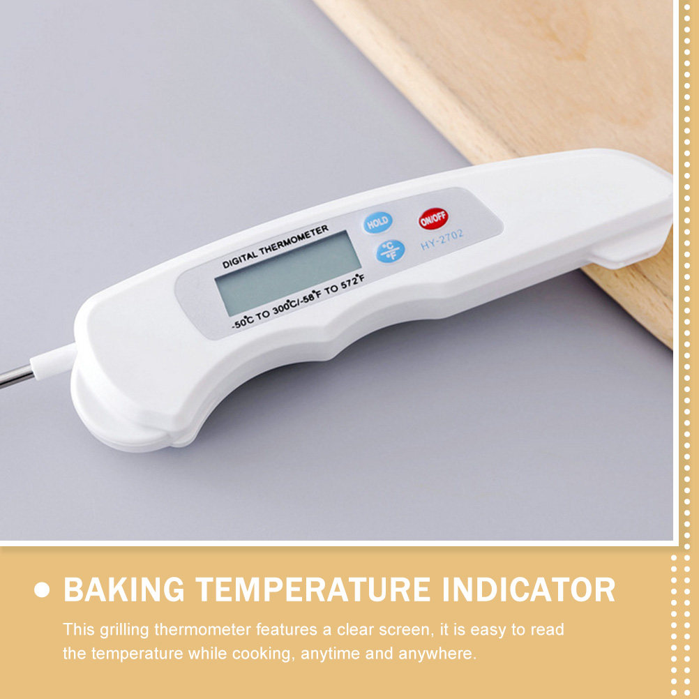 折りたたみ式デジタルキッチン温度計バーベキュー肉用温度計食品 - Kitchen Outdoor Camping のレビューと価格