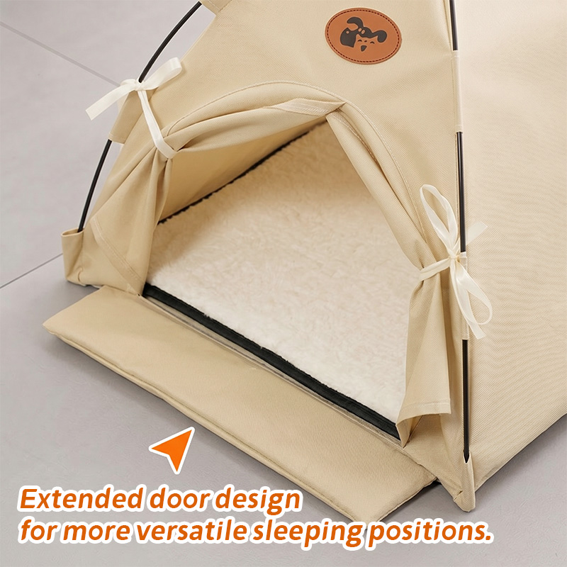 猫と犬用のペットテントベッド、両面マット付き半密閉型オックス - Outdoor Camping Dog Fence のレビューと価格