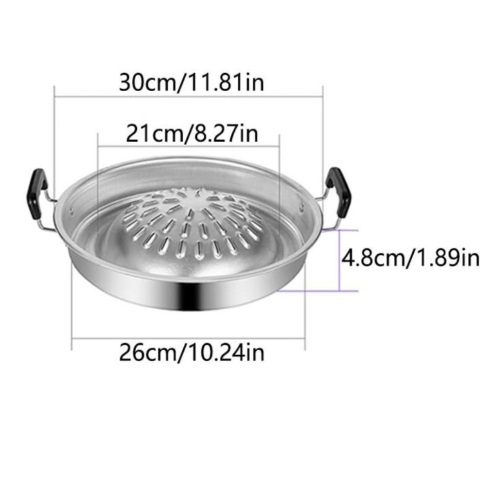 2 in 1 ホットポットグリルパン ノンスティックアルミB - Kitchen Outdoor Camping のレビューと価格