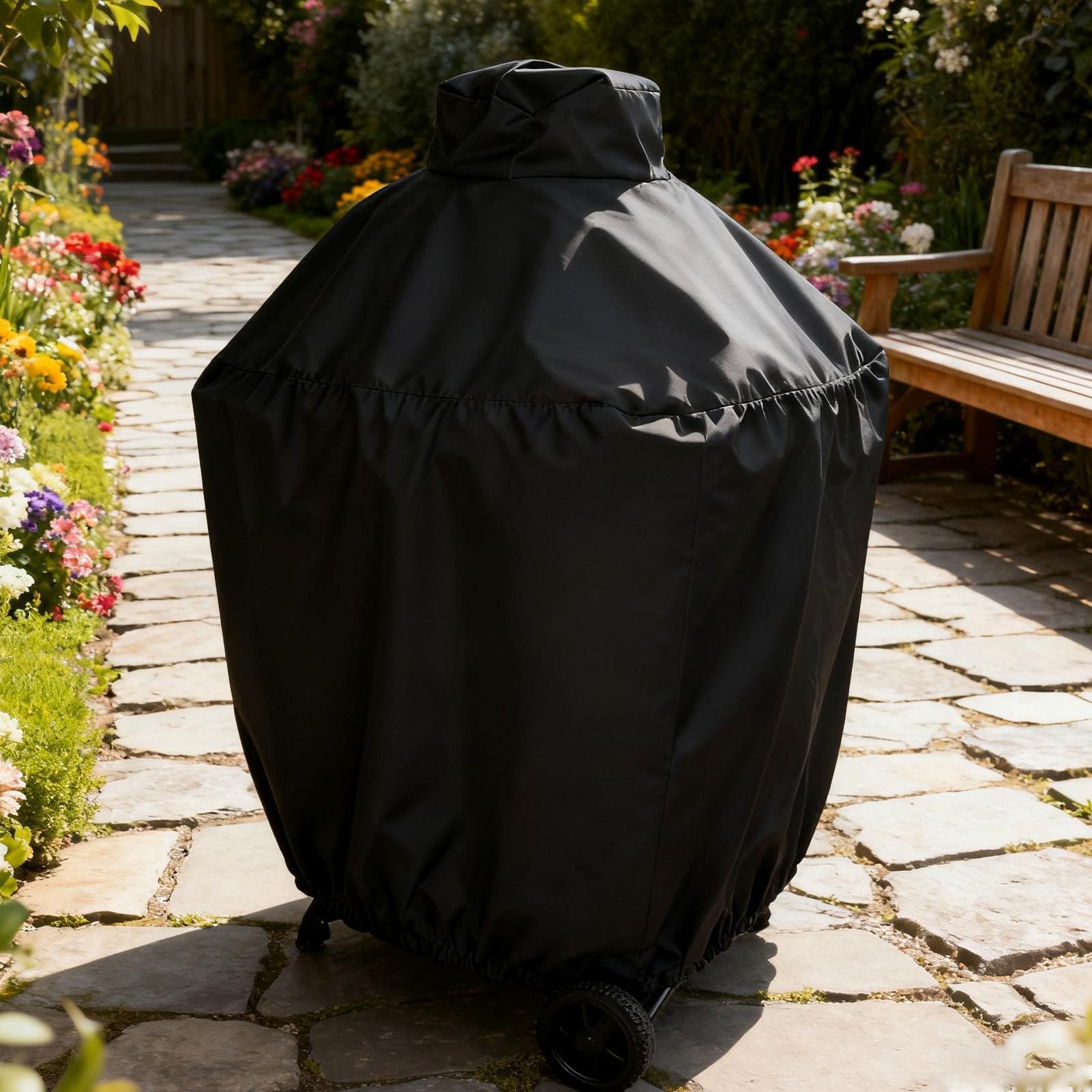 グリルカバープロテクター 210D オックスフォードカバーバ - Kitchen Outdoor Camping のレビューと価格