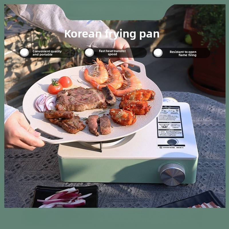 軽量ベーキングパン、ガスコンロ、ポータブル屋外フライグリル、 - Outdoor Camping Gas Stove のレビューと価格