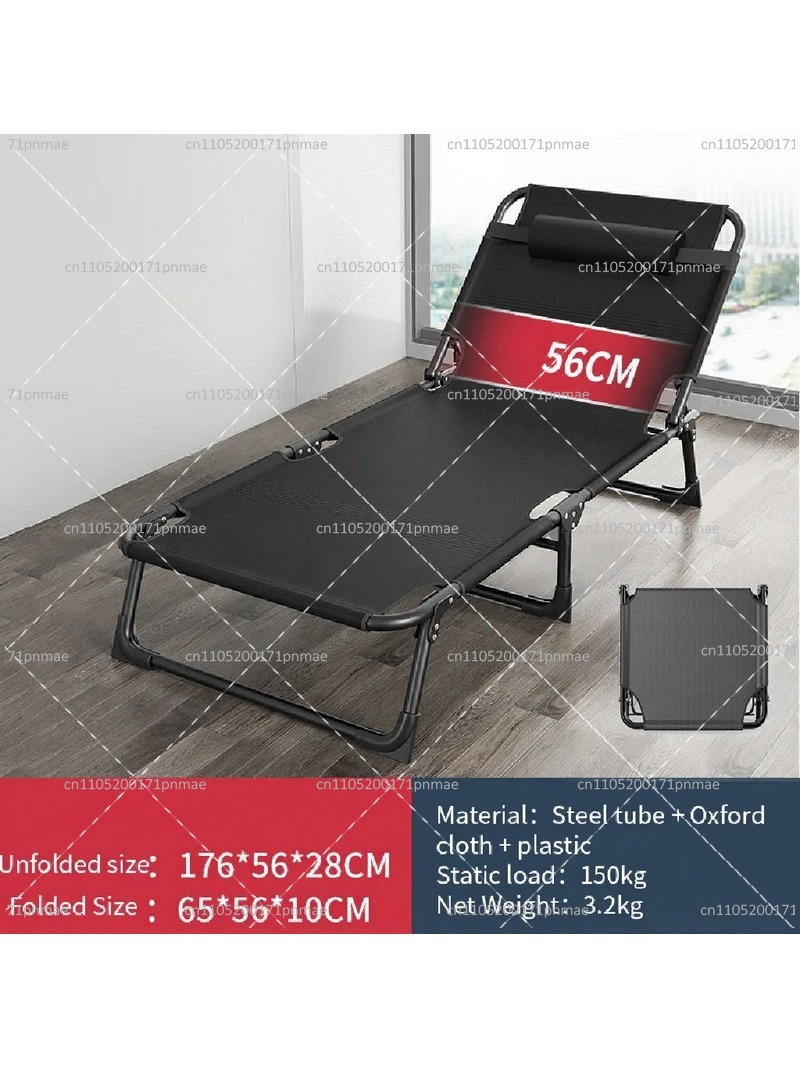 金属製折りたたみシングルベッド モダンオフィス用ポータブルベ - Outdoor Camping Chairs Folding のレビューと価格
