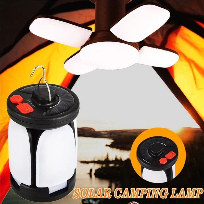 ソーラーキャンプランタン、屋内ホームオフィス用ポータブルLE - Camping Solar Lantern のレビューと価格