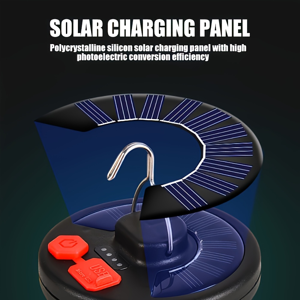 ソーラーキャンプランタン、屋内ホームオフィス用ポータブルLE - Camping Solar Lantern のレビューと価格