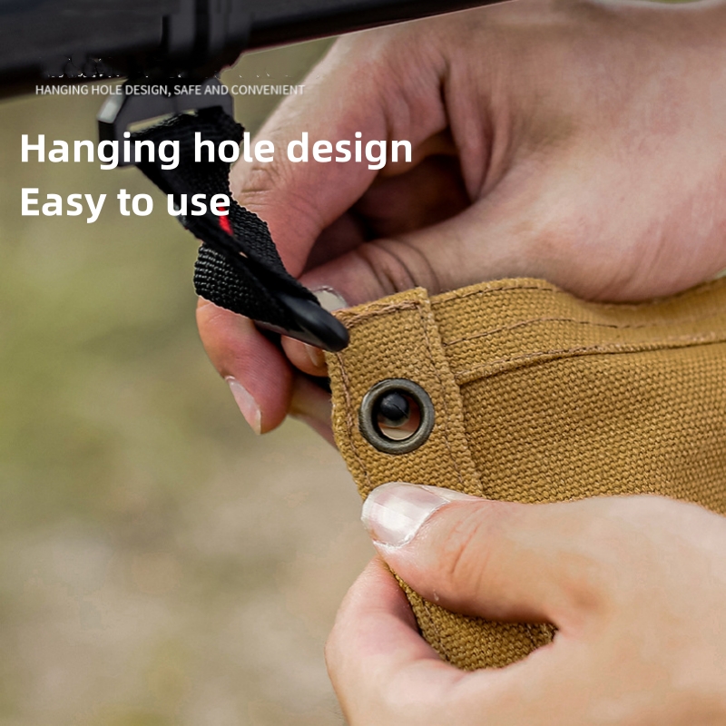 屋外キャンバス器具オーガナイザー壁掛けペーパータオルオーガナ - Outdoor Camping Wallpaper のレビューと価格