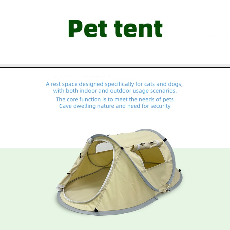 ポータブル犬用テント屋外日よけ防水通気性ペットハウス小型中型 - Outdoor Camping Dog Fence のレビューと価格
