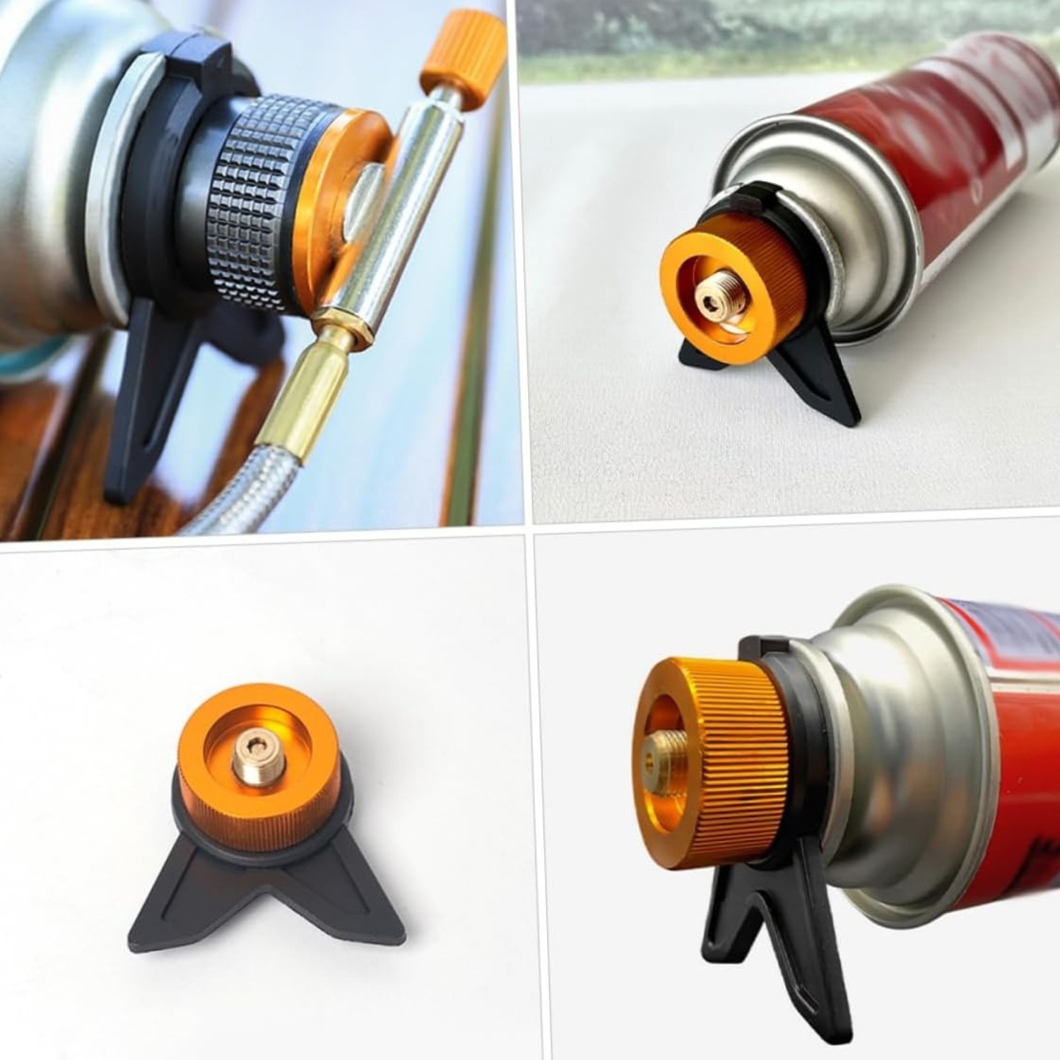 プロパンタンク部品 ガスタンクアダプター キャンプ用品 小型 - Outdoor Camping Gas Stove のレビューと価格