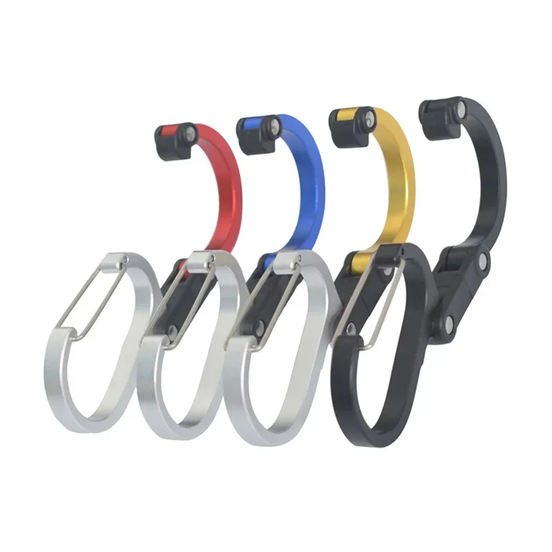 多機能ハイブリッドギアクリップカラビナ 360 度回転フック - Outdoor Camping Essential Gear のレビューと価格