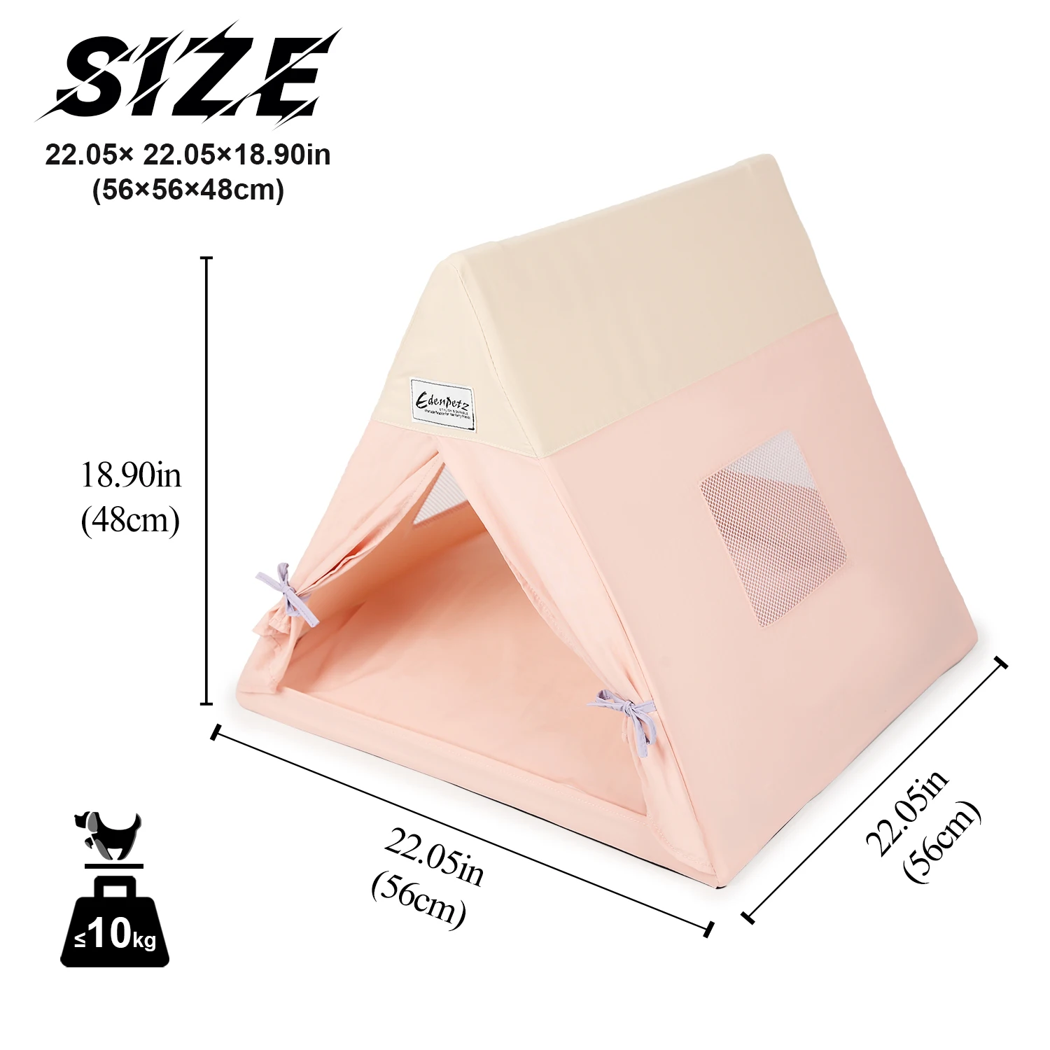 ペット用ドッグハウステント、猫用寝具、屋外/屋内用ドッグハウ - Outdoor Camping Dog Kennel のレビューと価格