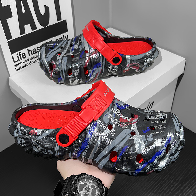 大きいサイズのメンズアウトドアサンダル、釣り、ハイキング、ト - Outdoor Camping Slippers のレビューと価格