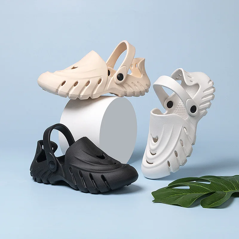 男性用と女性用のベアフットサンダル、アウトドアビーチシューズ - Outdoor Camping Slippers のレビューと価格