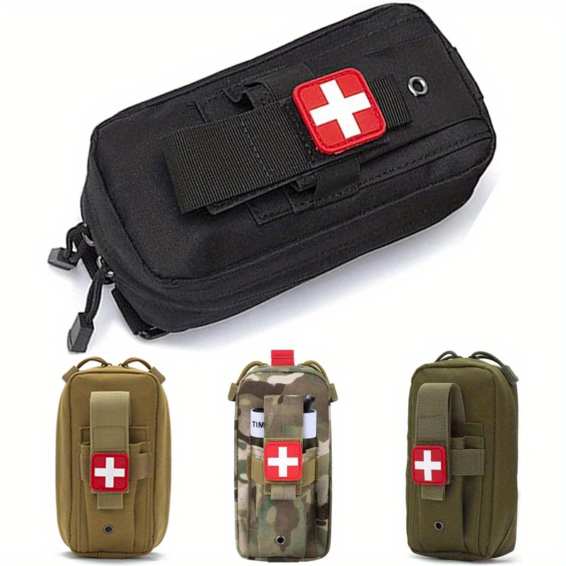 戦術的な救急箱止血帯医療救助モールポーチサバイバルギアキャン - Outdoor Camping Essential Gear のレビューと価格